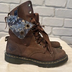 Dr Martens Aimilie Dark Brown Ladies Boots